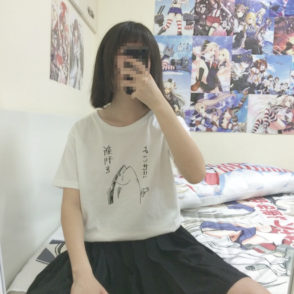 ✨Last One! Japanese Fish Gun Tee - Picture 2 of 2